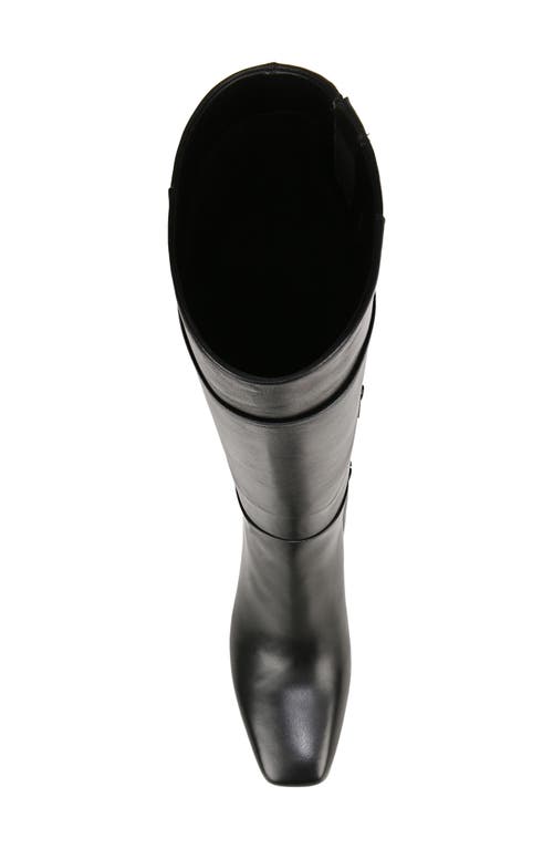 Sam Edelman Lyla Knee High Boot In Black Leather