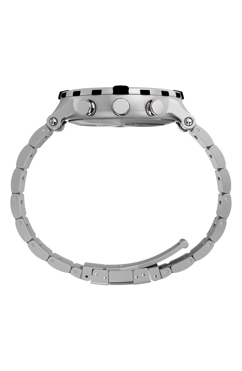 Timex<sup>®</sup> Expedition<sup>®</sup> Tide-Temp-Compass Bracelet Watch, 45mm, Alternate, color, Silver