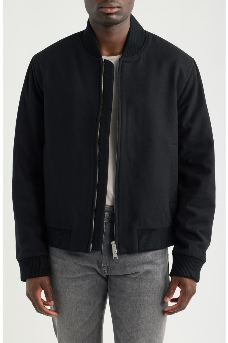 Deceit Bomber Jacket, Main, color, BLACK