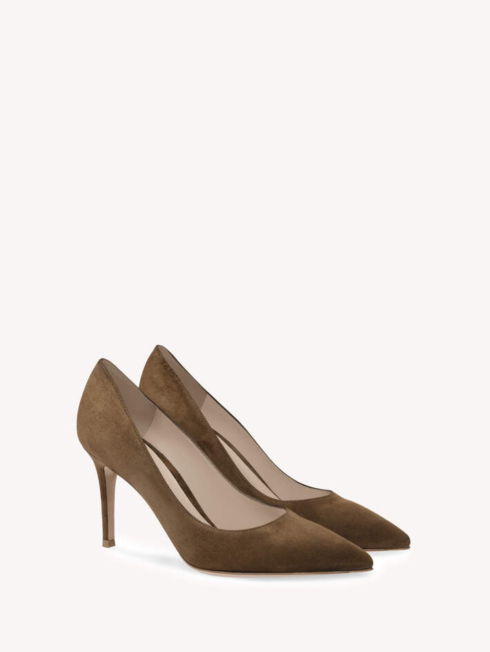 Gianvito Rossi Gianvito 85 Pumps, Alternate, color, Brown