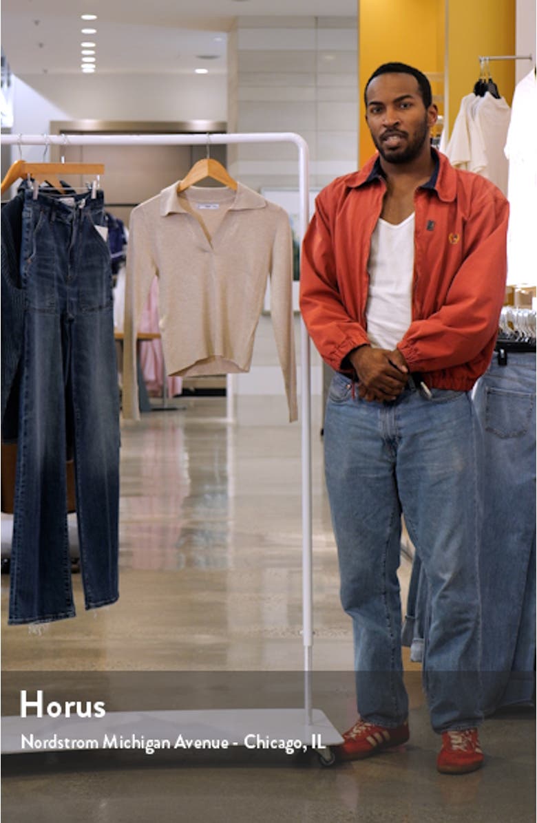 Crop Polo Sweater, sales video thumbnail