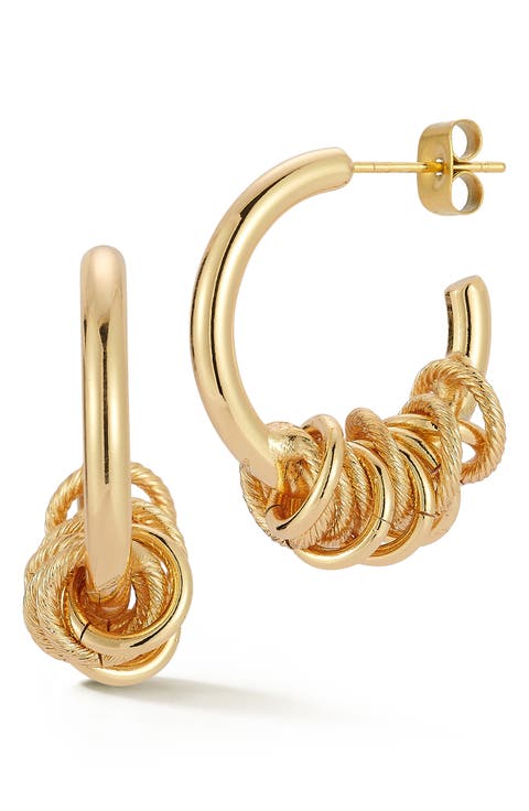 Multi Ring Hoop Earrings