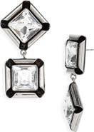 Givenchy Deconstructed Crystal Drop earrings