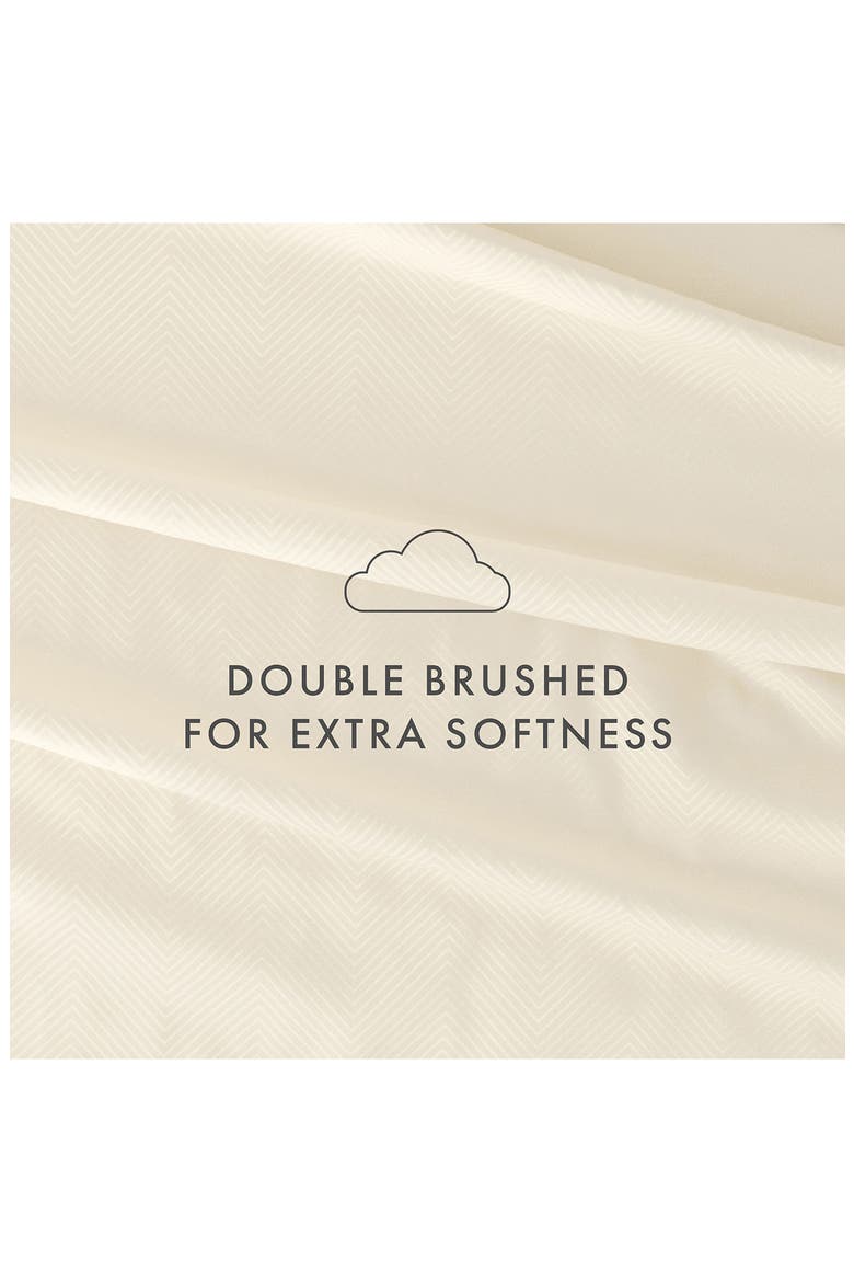 Premium Chevron Embossed Sheet Set, Alternate, color, IVORY