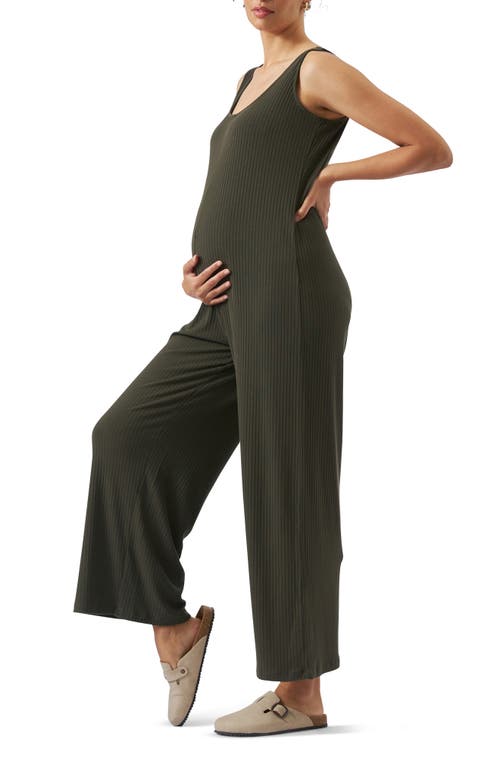 RIPE MATERNITY RIPE MATERNITY BOBBY RIB MATERNITY JUMPSUIT