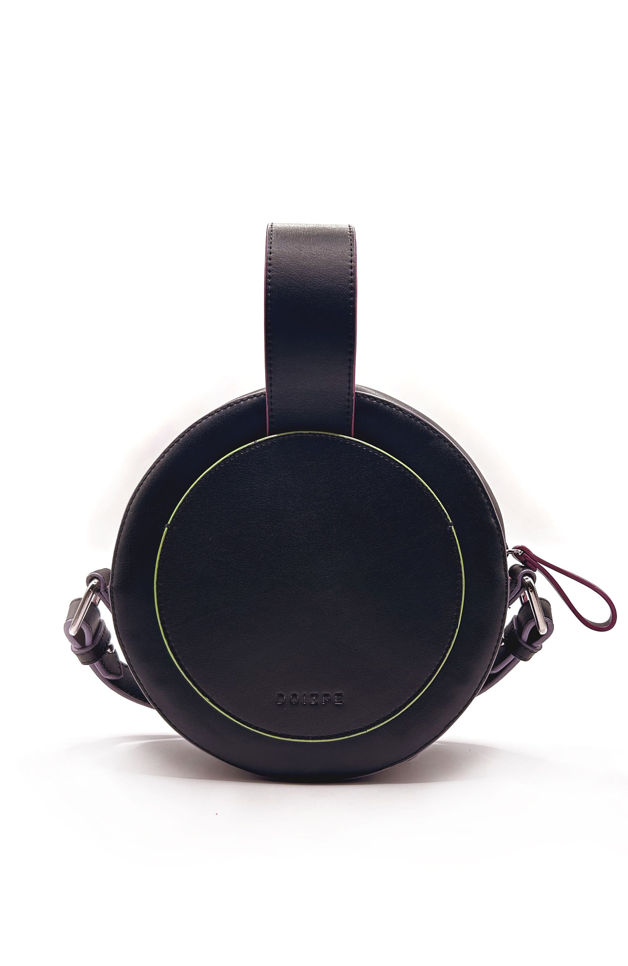 DOIZPE Libertad Cactus Crossbody Bag, Alternate, color, Black