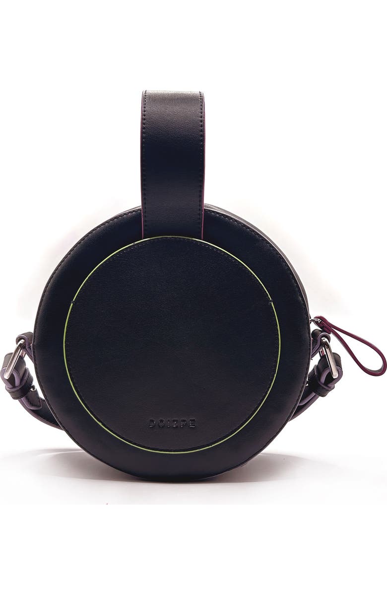 DOIZPE Libertad Cactus Crossbody Bag, Alternate, color, Black