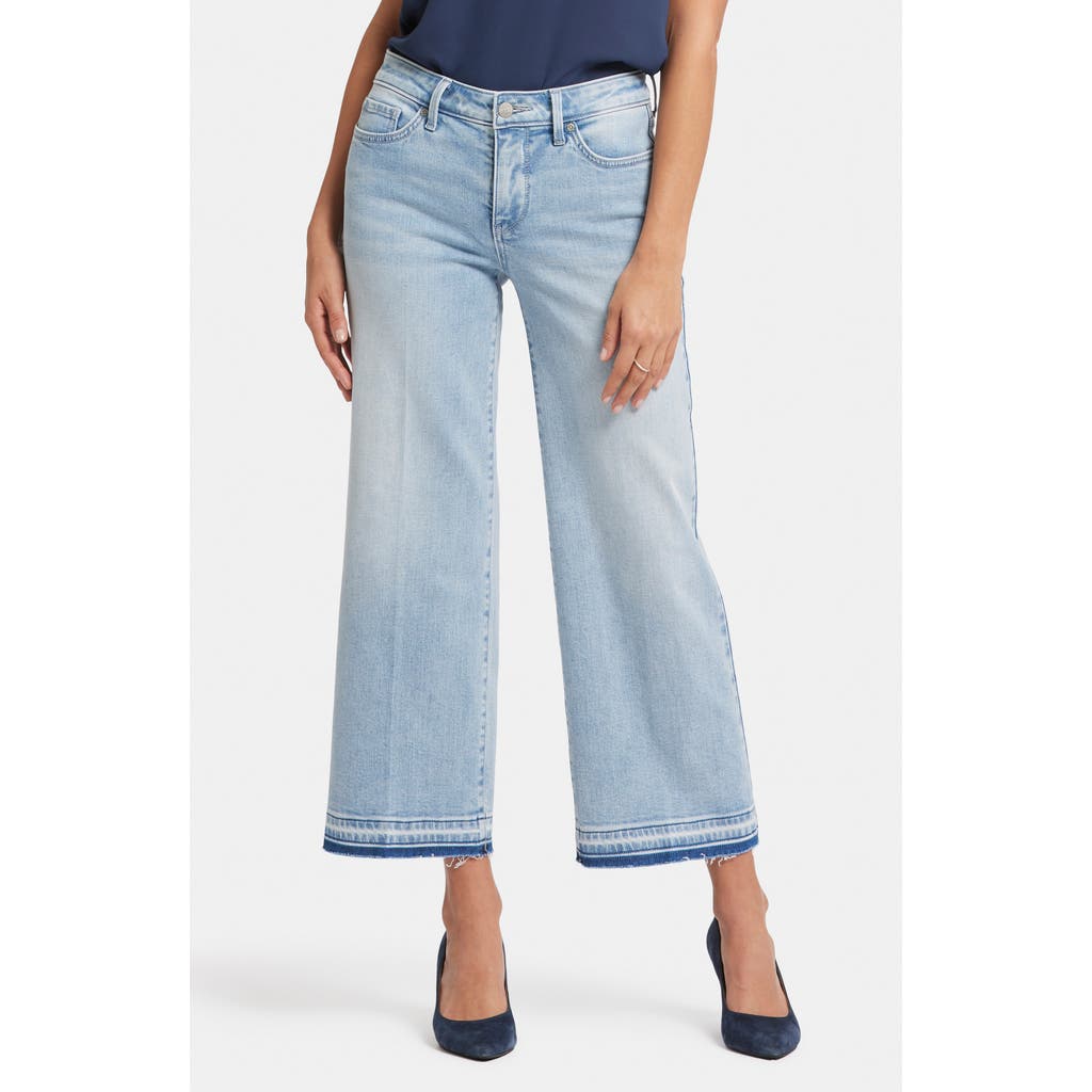 Nydj Teresa Release Hem Ankle Wide Leg Jeans