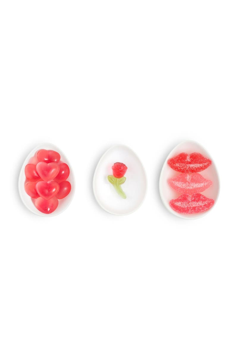 sugarfina x Peanuts<sup
™</sup
 Love Mail 3-Piece Candy Cube Bento Box, Alternate, color, 