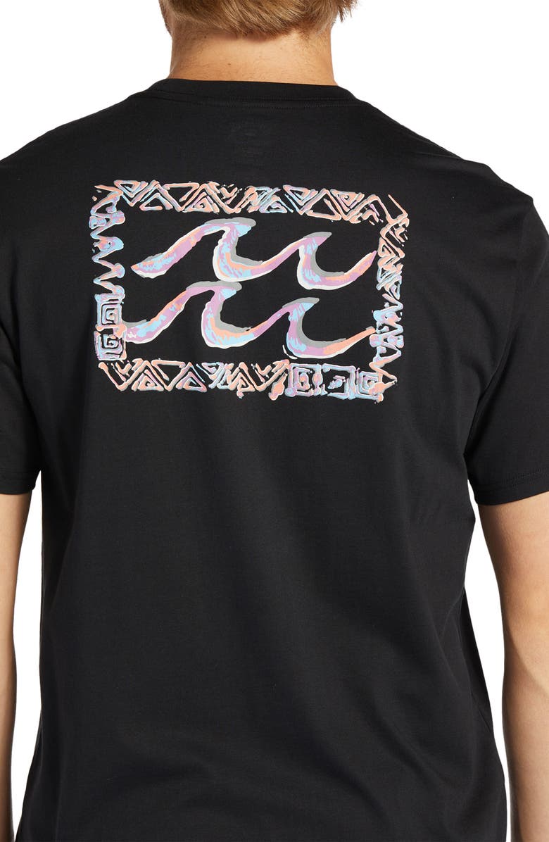 Billabong Traces Organic Cotton Graphic T-Shirt, Alternate, color, 