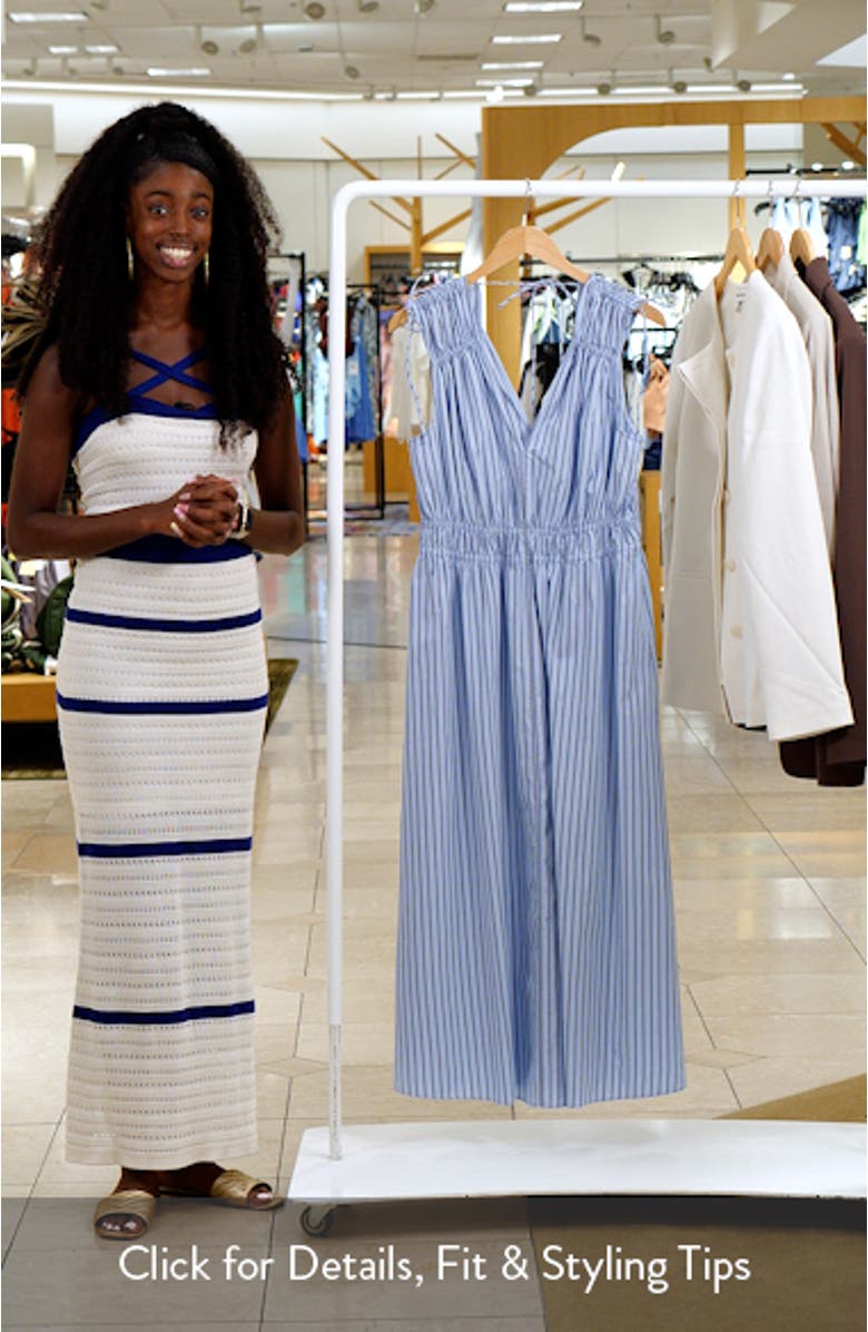 Stripe Sleeveless Dress, sales video thumbnail