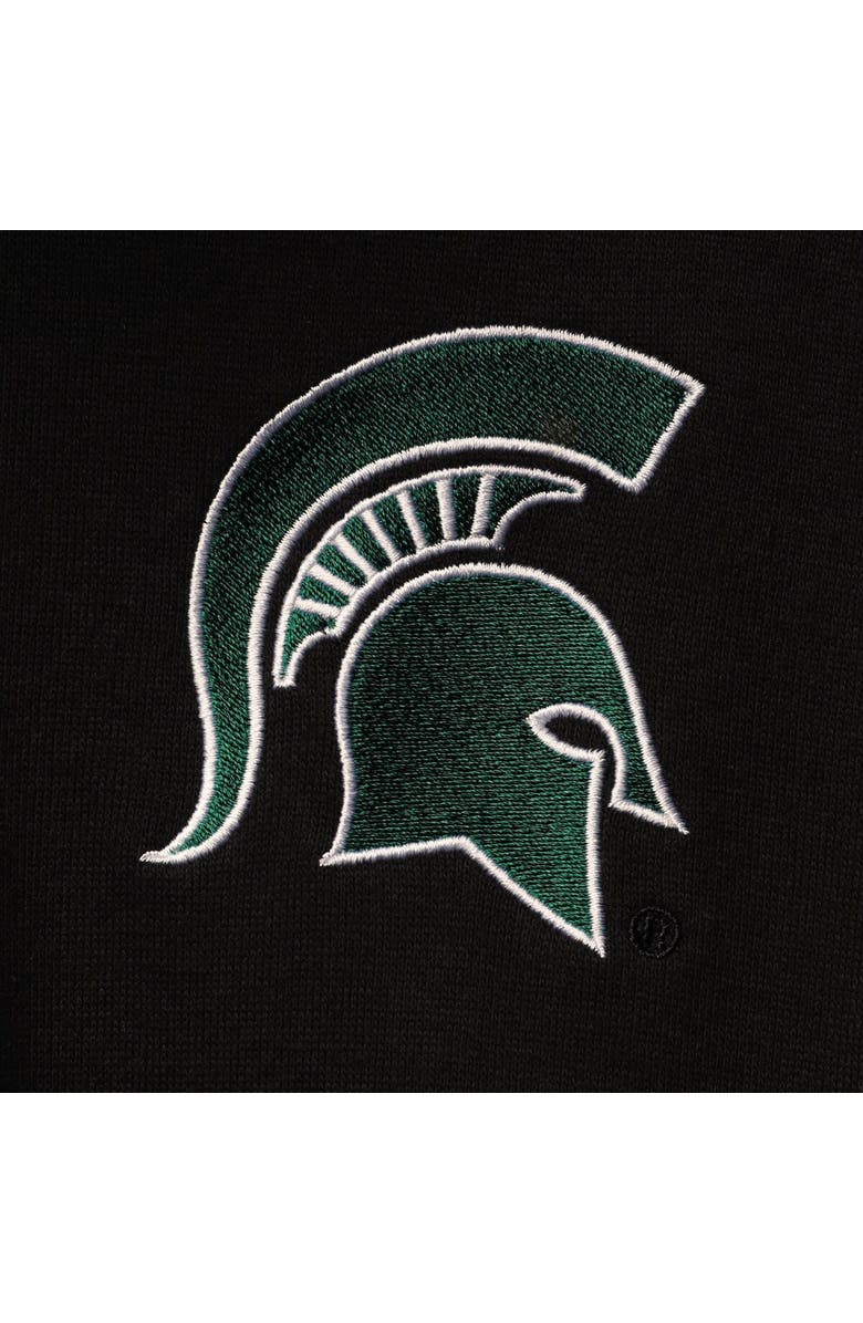 COLOSSEUM Men's Colosseum Black Michigan State Spartans Tortugas Logo Quarter-Zip Jacket, Alternate, color, Black