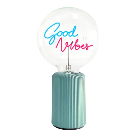 Good Vibes Portable Table Lamp