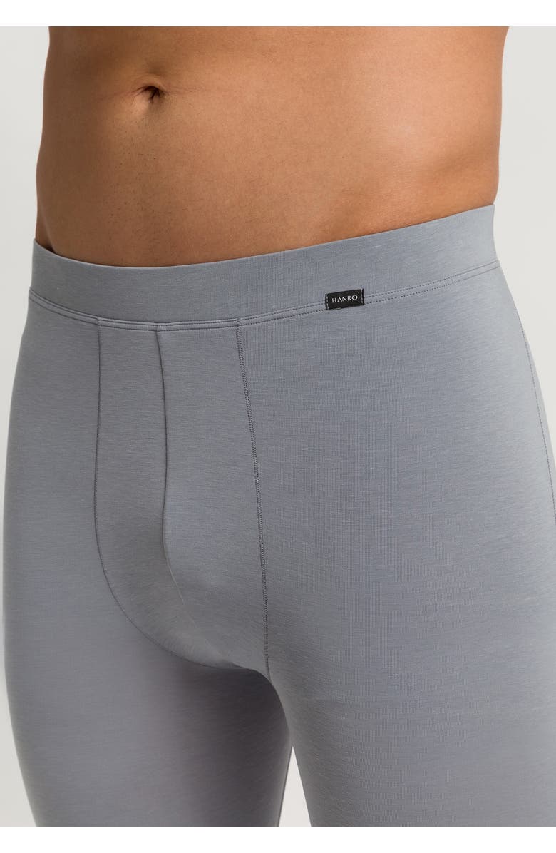 Hanro Natural Function Tencel And Cotton Leggings, Alternate, color, Cliff Grey