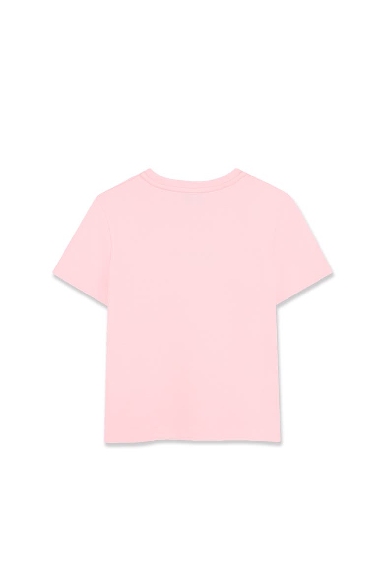 Lanvin Kids Logo Cotton T-Shirt, Alternate, color, Pink