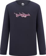 Quiksilver Kids' Tiger Classic Long Sleeve Cotton Graphic T-Shirt