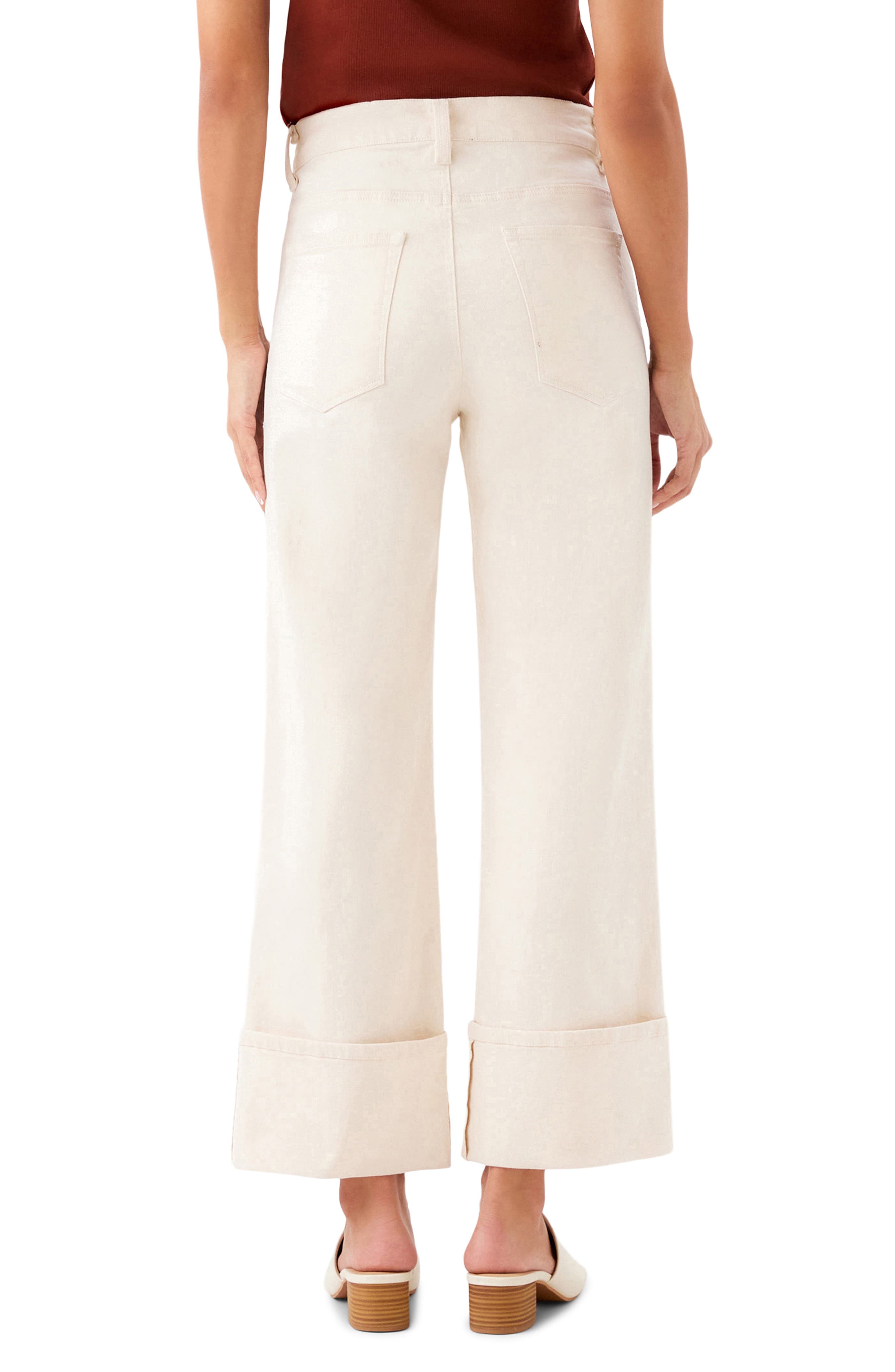 Cuffed Crop Jeans - image 2