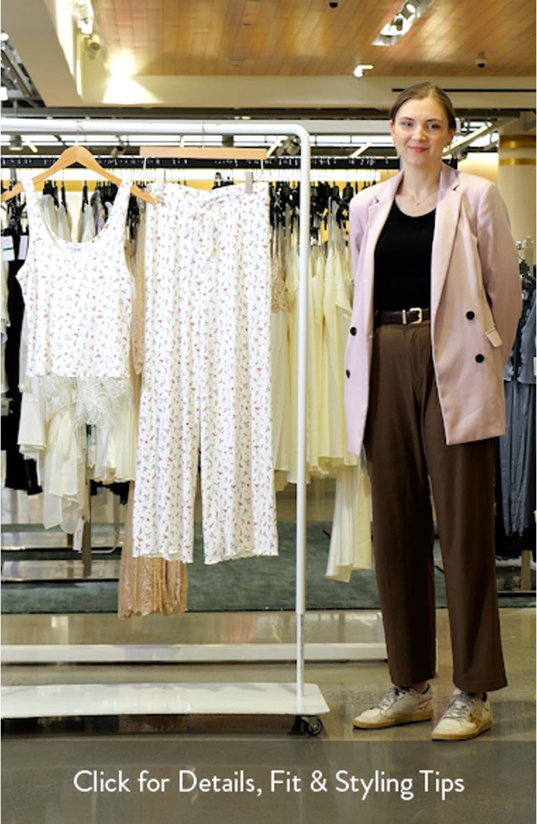 La Rose Ribbed Tank & Pants Pajamas, sales video thumbnail