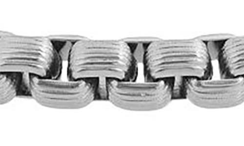 Geoffrey Beene Semiprecious Stone Curb Chain Bracelet