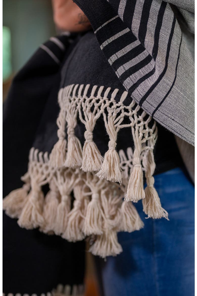 Mexican Blanket, Alternate, color, Black and White