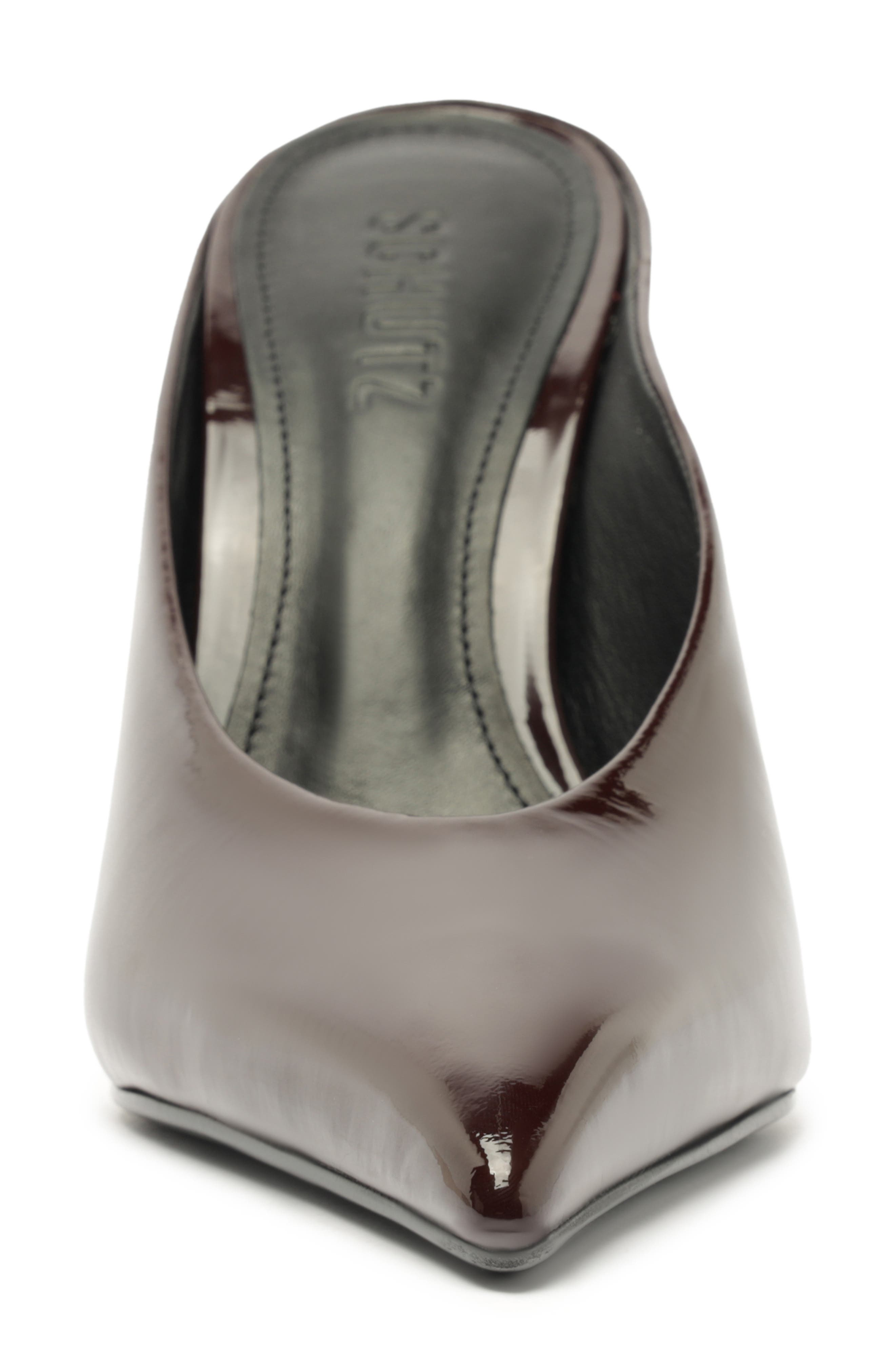 Schutz Loren Pointed Toe Pump, Alternate, color, Maplewood