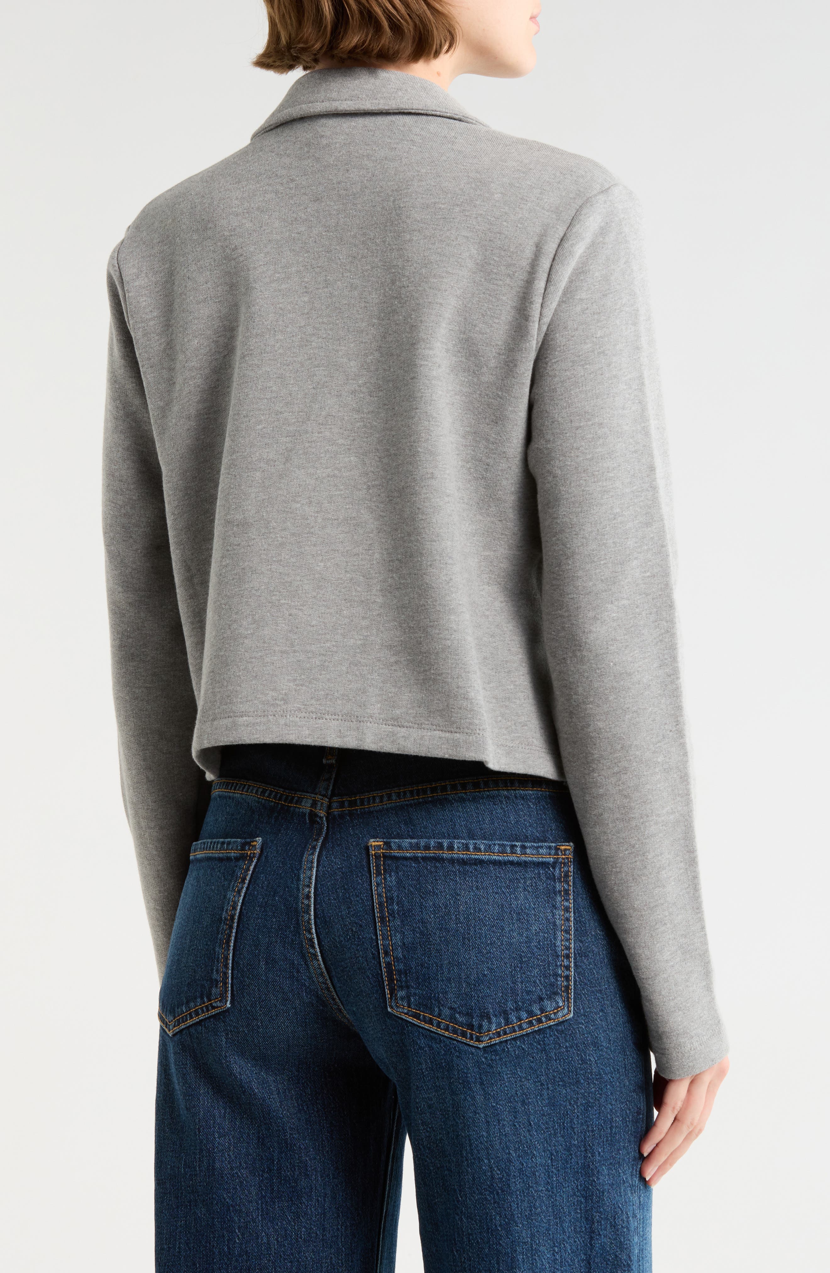 Open Front Blazer Cardigan - image 2