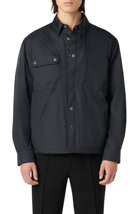 ジャケット・アウター Anchor Inc. Nylon Oxford Shirt Jacket L Men's Nylon Shirt Jackets | Nordstrom