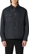 Bugatchi Water Resistant Nylon Shirt Jacket