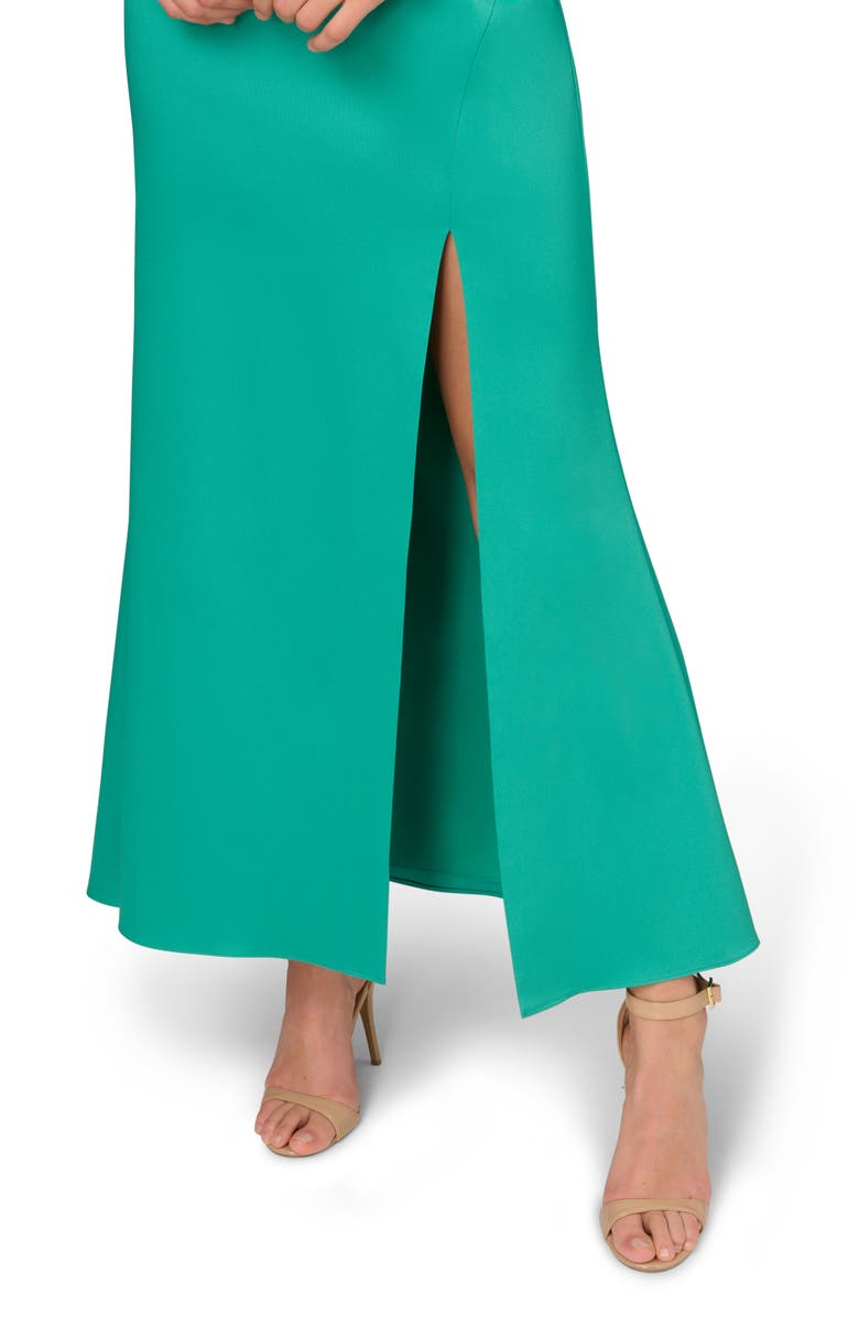 Aidan Mattox by Adrianna Papell Stretch Mikado Trumpet Gown, Alternate, color, 