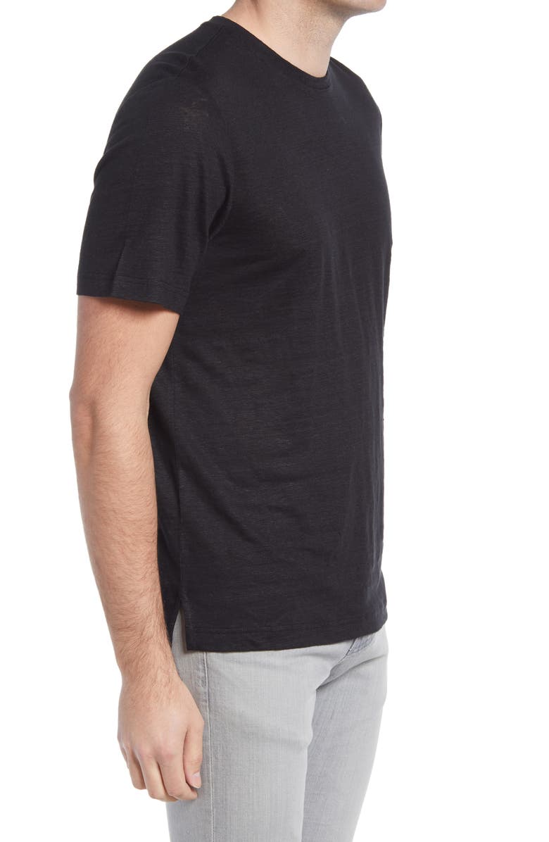 Nordstrom Men's Linen Crewneck T-Shirt, Alternate, color, 