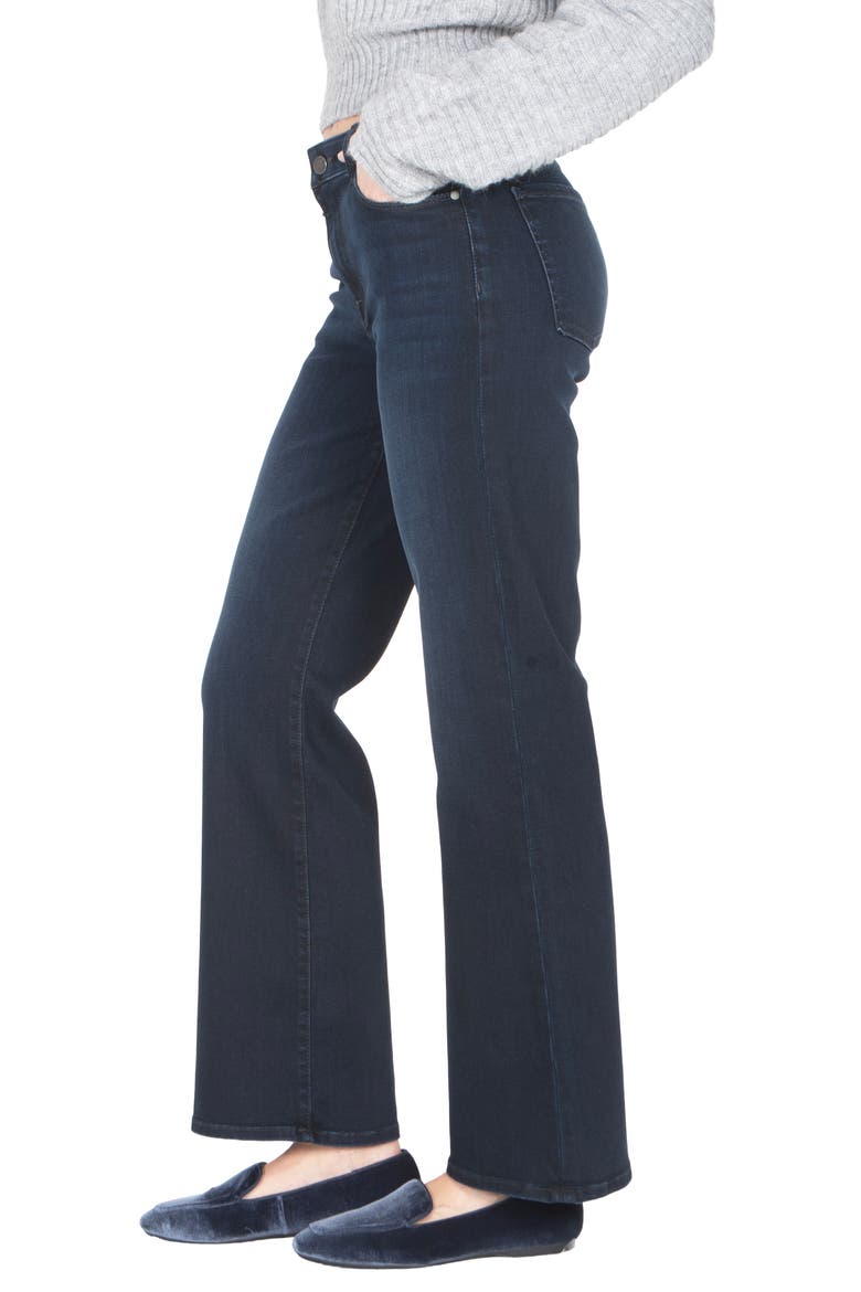 Katie High Rise Classic Flare Jeans, Main, color, MADERA BLUE