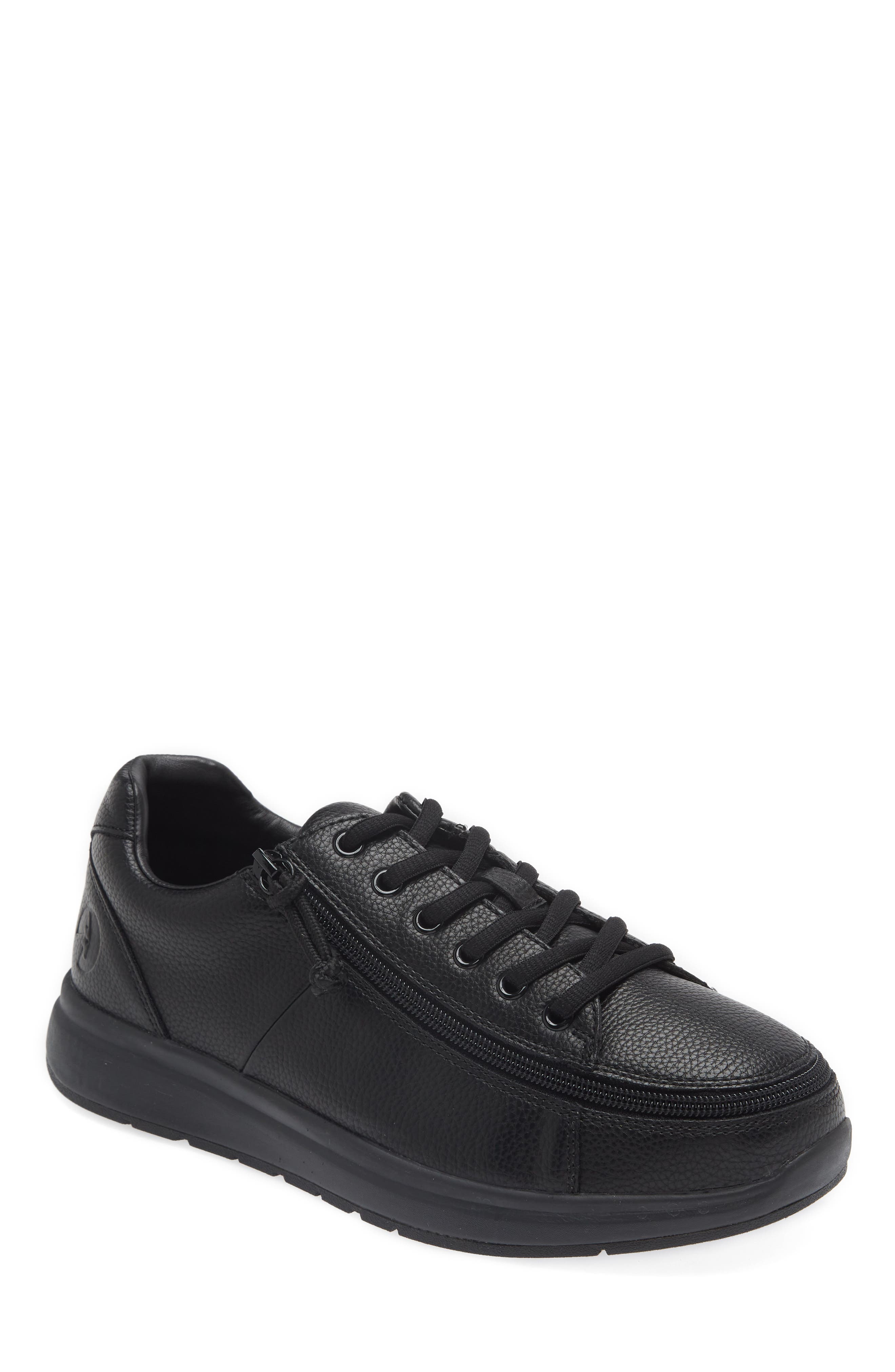 BILLY Footwear Work Comfort Low Sneaker, Main, color, Black To The Floor