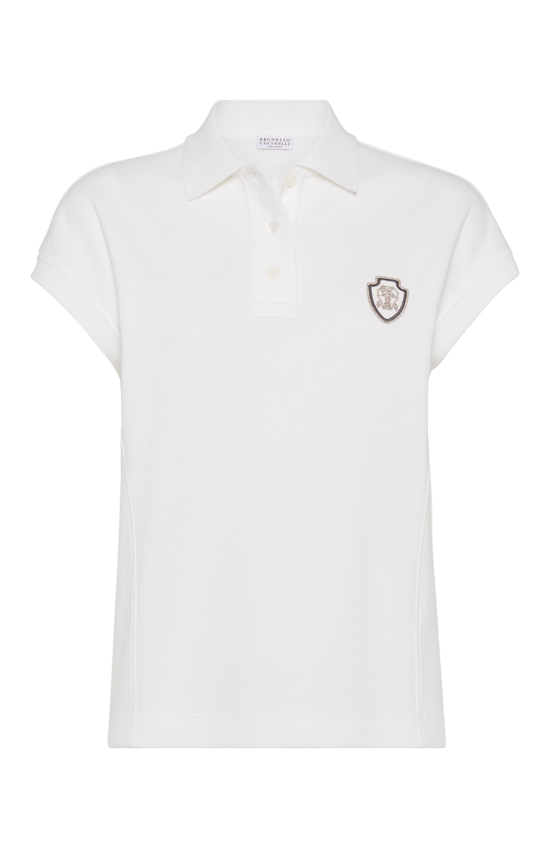 Brunello Cucinelli Piqué polo shirt, Main, color, 