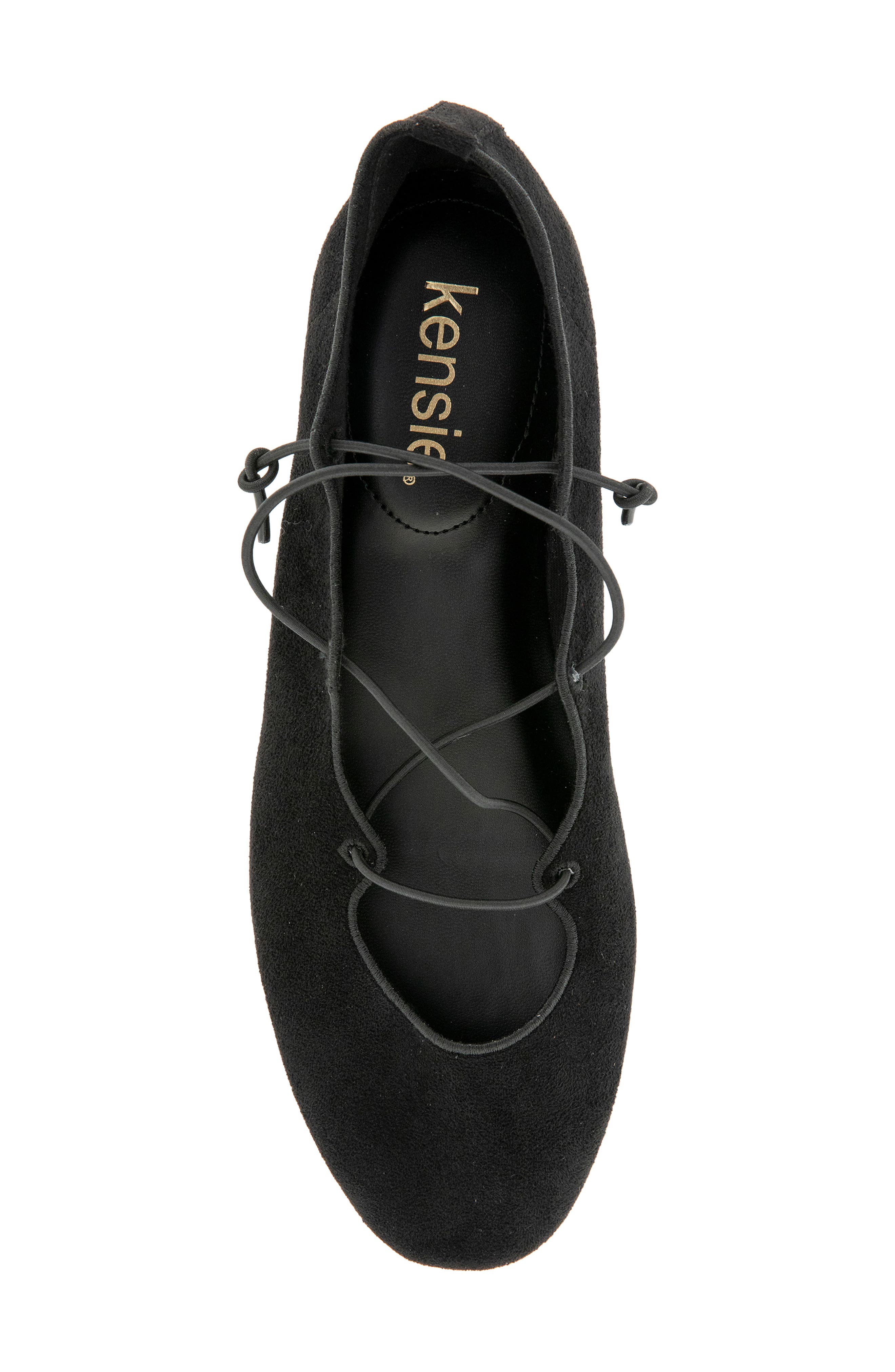 Eglantine Mary Jane Flat, Alternate, color, BLACK