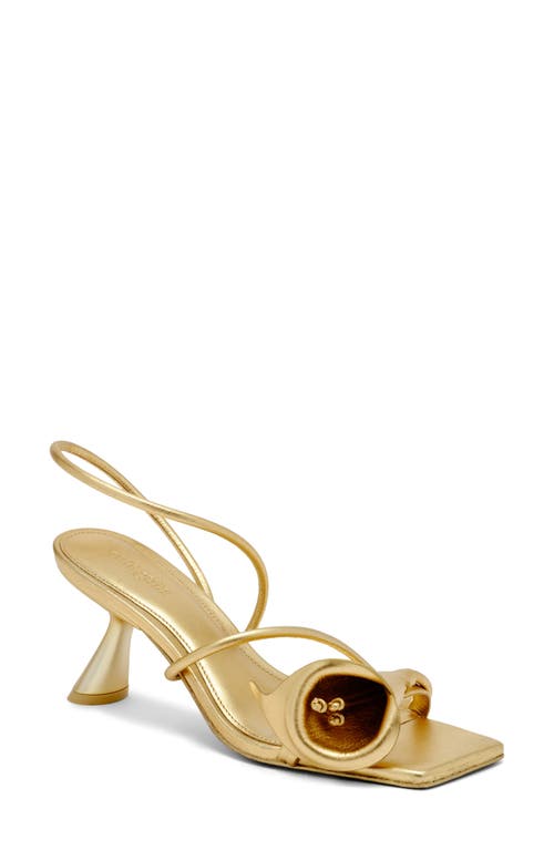 Cult Gaia Ria Calla Lily Slingback Sandal In Multi