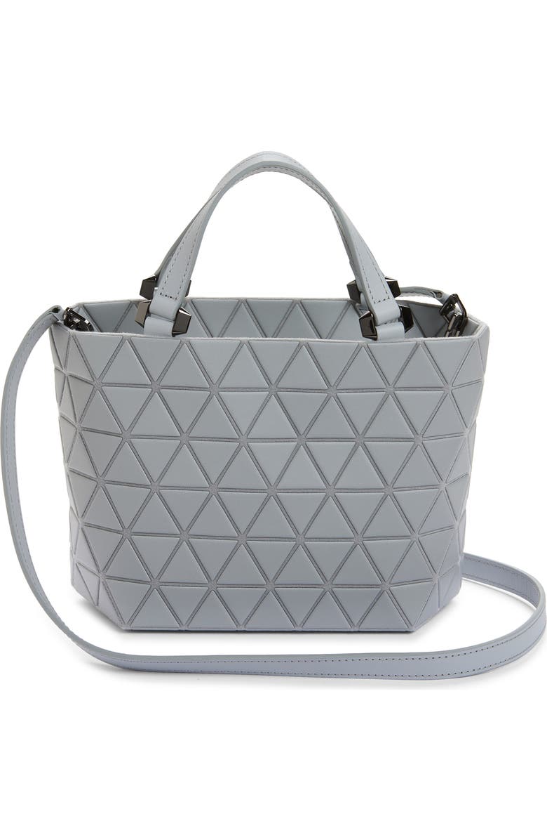 Bao Bao Issey Miyake Crystal Matte Tote, Alternate, color, Light Gray