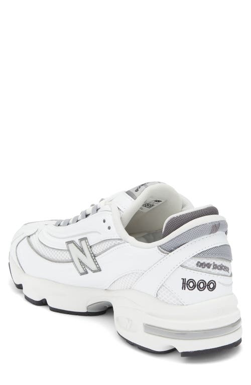 New Balance Gender Inclusive 1000 Sneaker In White