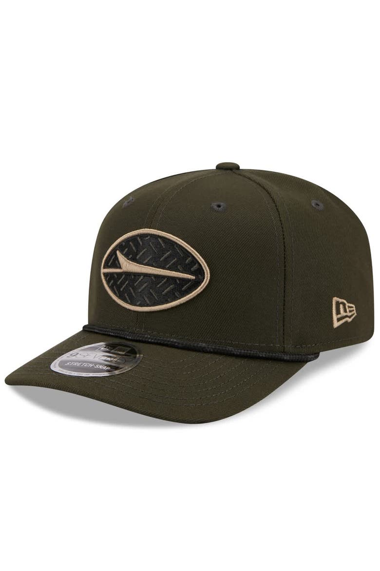 Men's New Era  Gotham Green New York Jets 2025 Rivalries Collection Sideline 9SEVENTY Adjustable Hat, Alternate, color, Dark Green