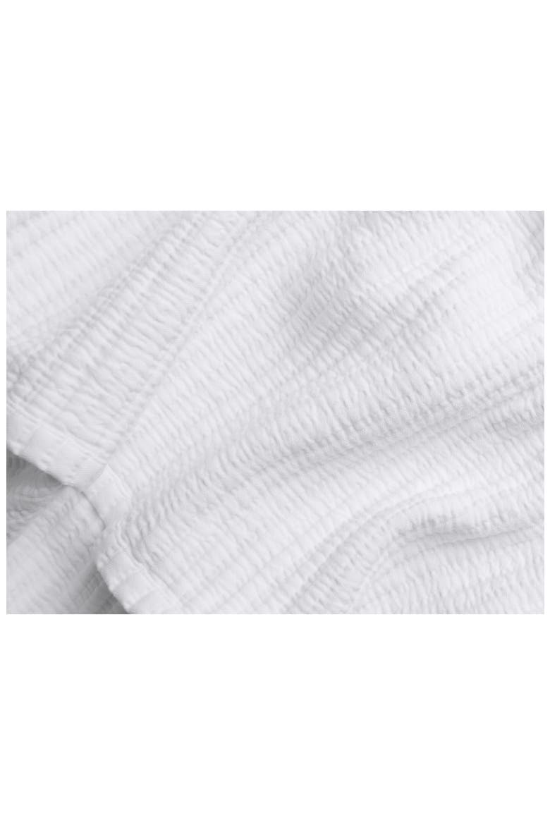 Matelassé Coverlet, Alternate, color, WHITE