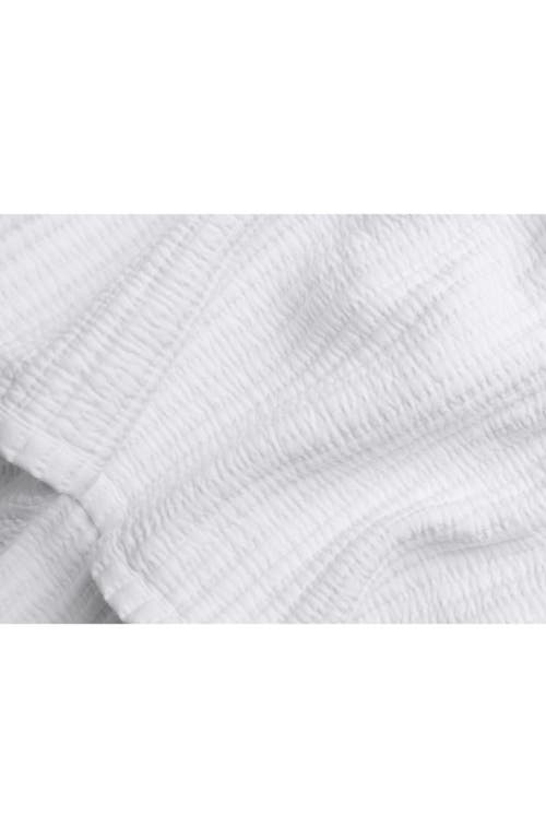Parachute Matelassé Coverlet In White