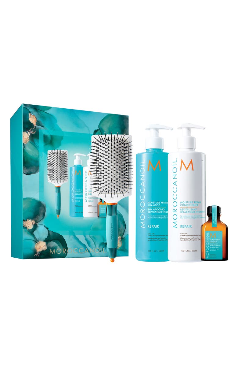 MOROCCANOIL<sup>®</sup> Moisture Repair Set $142 Value, Main, color, 