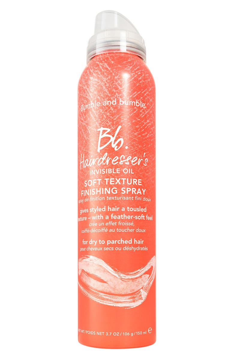 Bumble and bumble. Bumble and bumble Hairdresser's Invisible Oil Soft Texture Finishing Spray, Main, color,