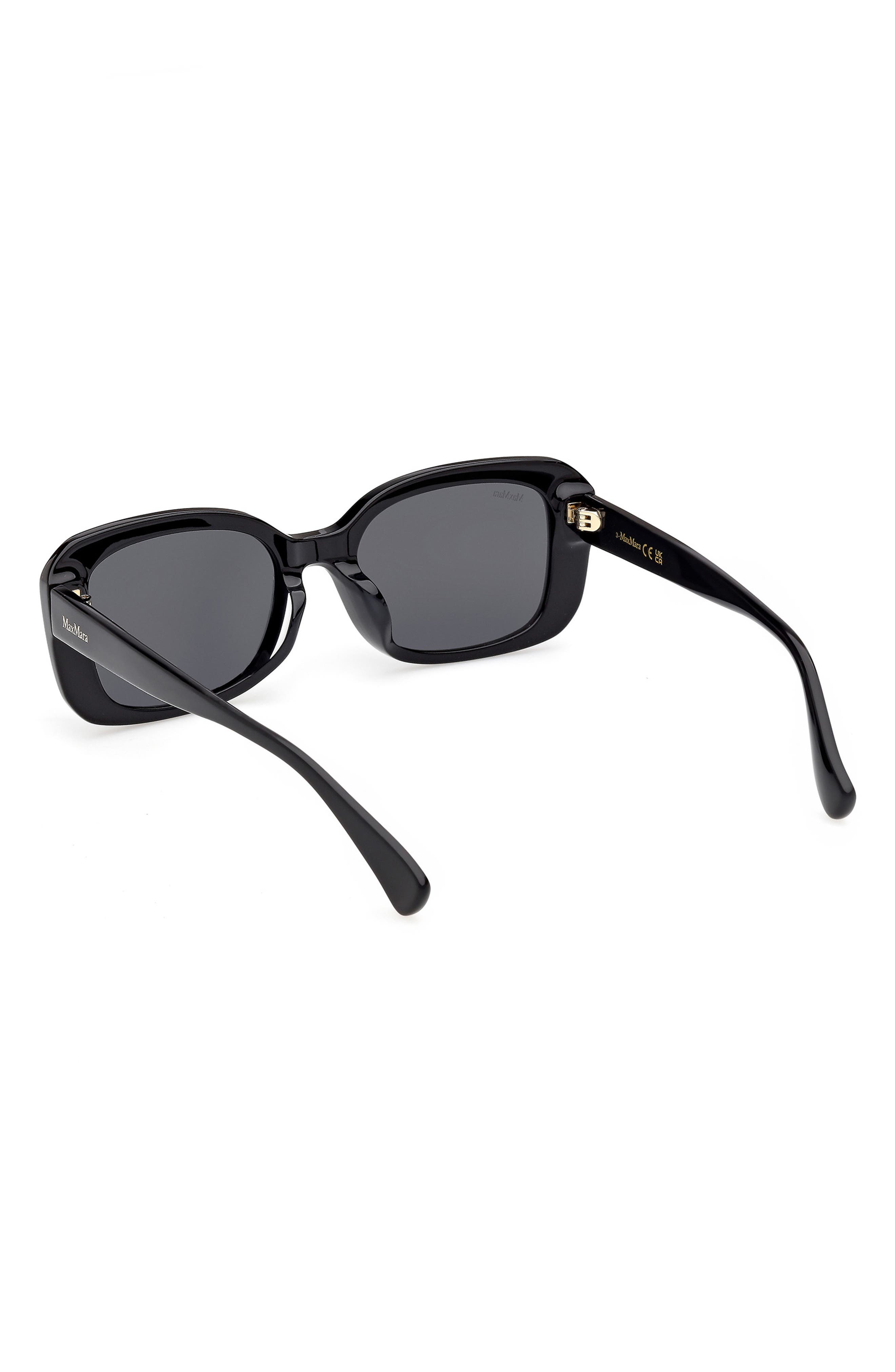 Max Mara 54mm Rectangular Sunglasses (Women) | Nordstrom