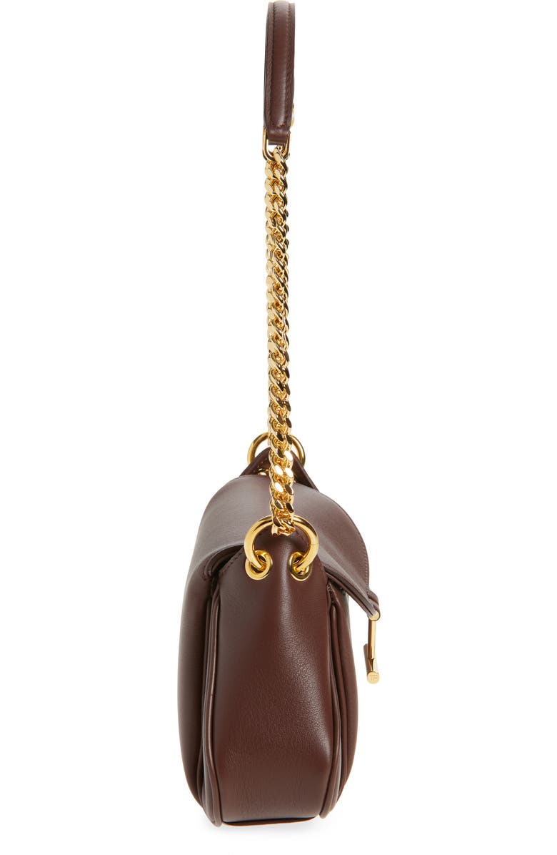 TOM FORD Tara Chain Leather Shoulder Bag, Alternate, color,