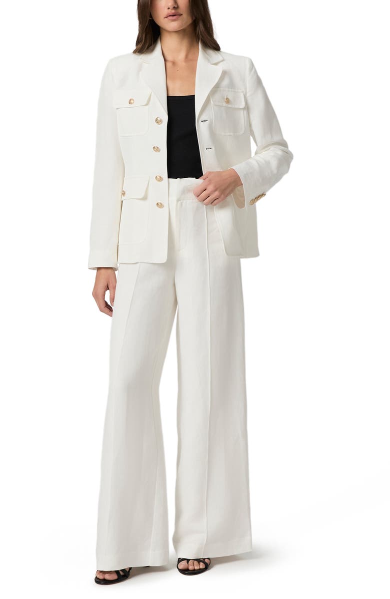 PAIGE Greyson Wide Leg Pants, Alternate, color, White