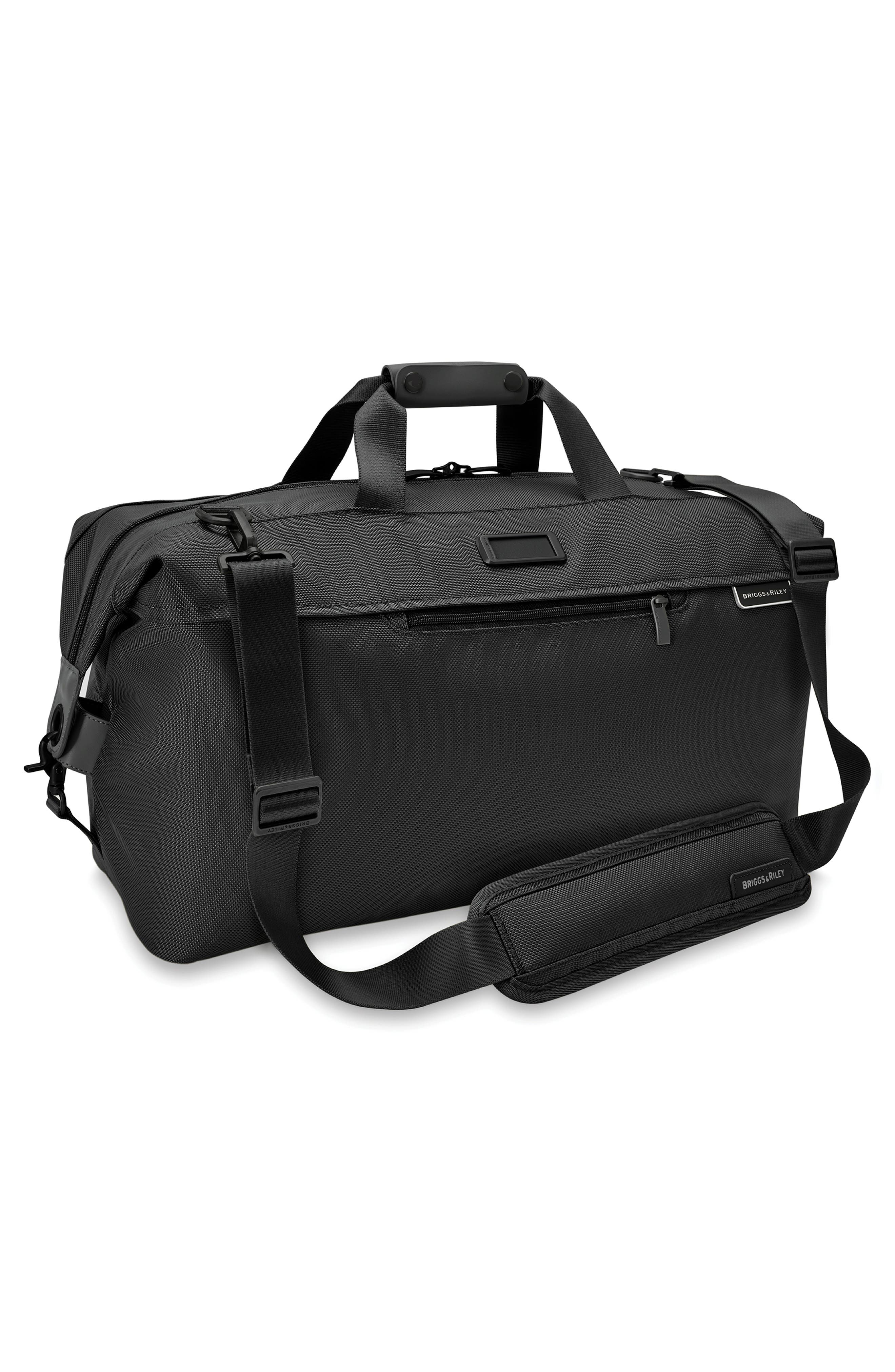 Briggs & Riley Baseline Weekend Duffle Bag, Alternate, color, Black