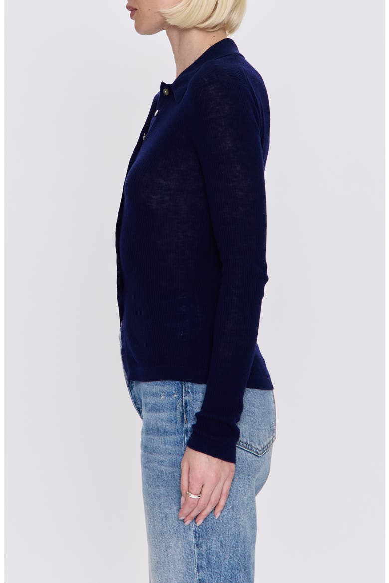 Korey Merino Wool Cardigan, Alternate, color, NAVY