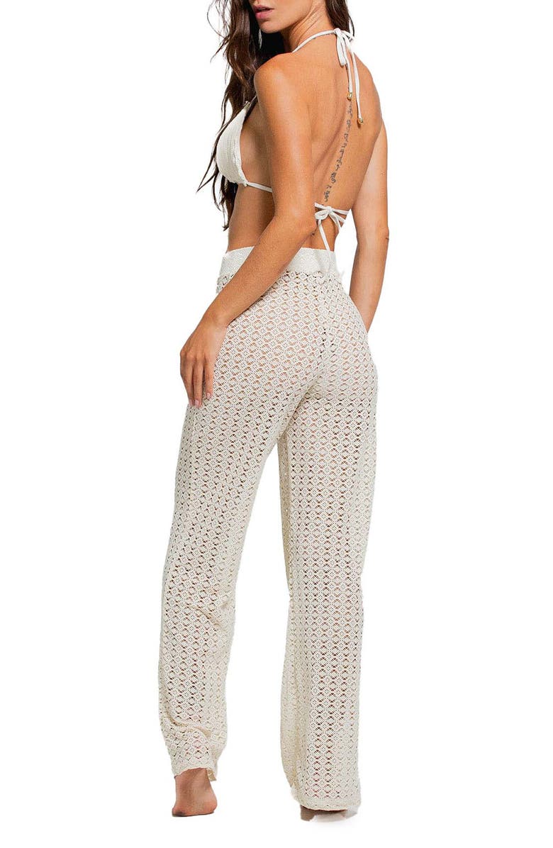 Cosita Linda Sheer Lace Cover-Up Pants, Alternate, color, 
