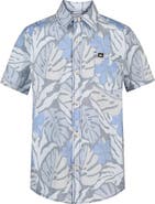 Quiksilver Kids' Palm Breeze Short Sleeve Shirt