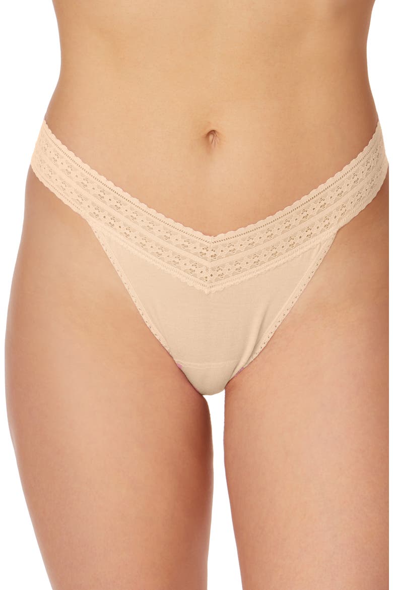 DreamEase™ Original Rise Thong, Main, color, CHAI